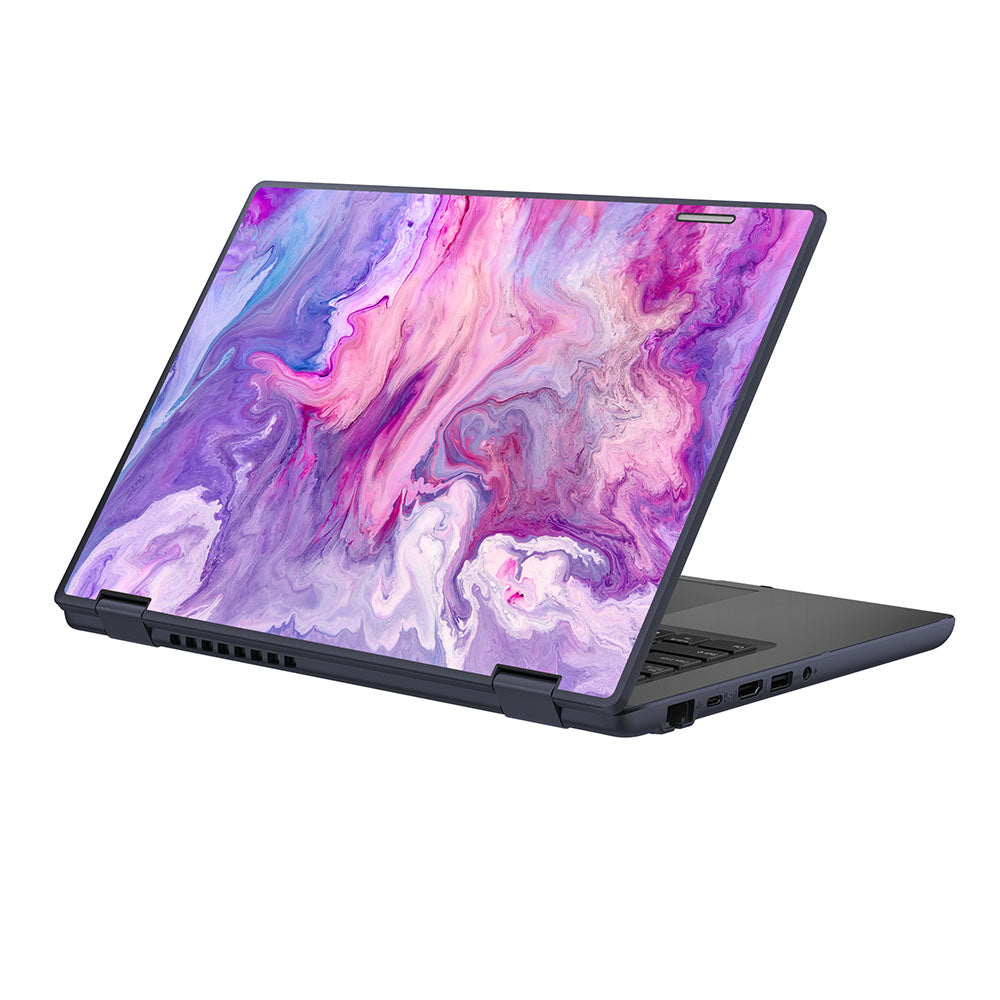 Purple Marble Swirl ASUS BR Series Skin