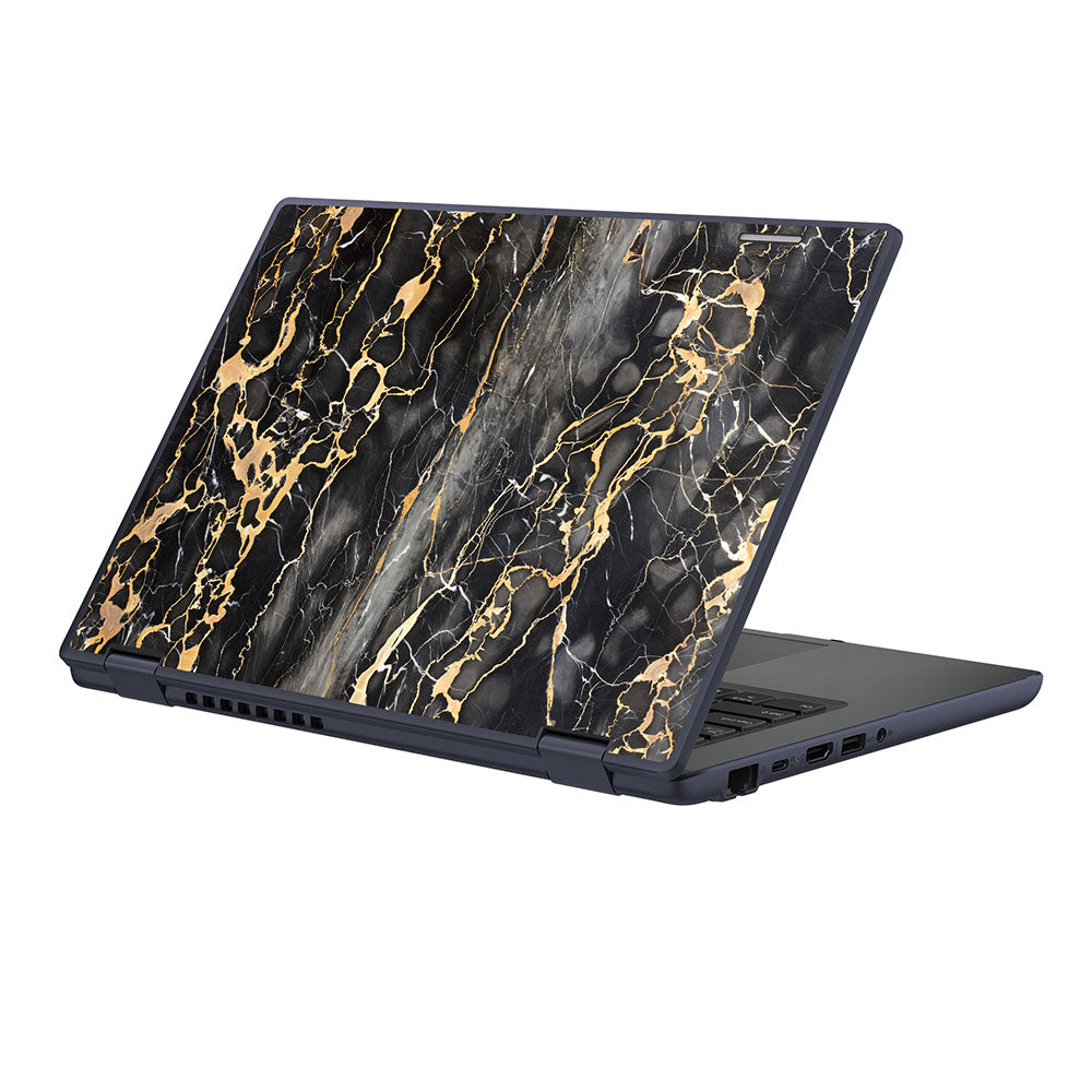 Slate Grey Gold Marble ASUS BR Series Skin