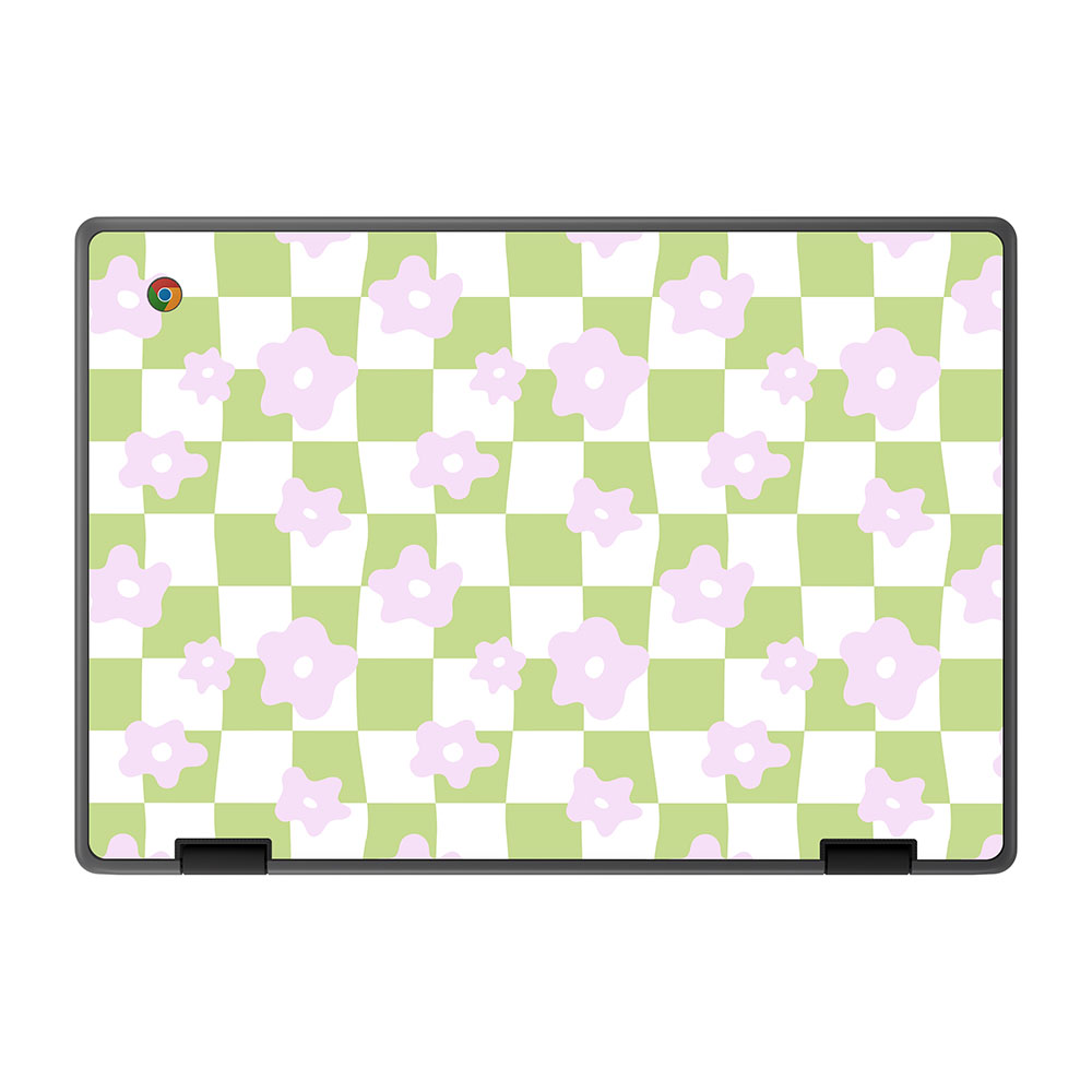 Floral Check ASUS Chromebook Flip CR1