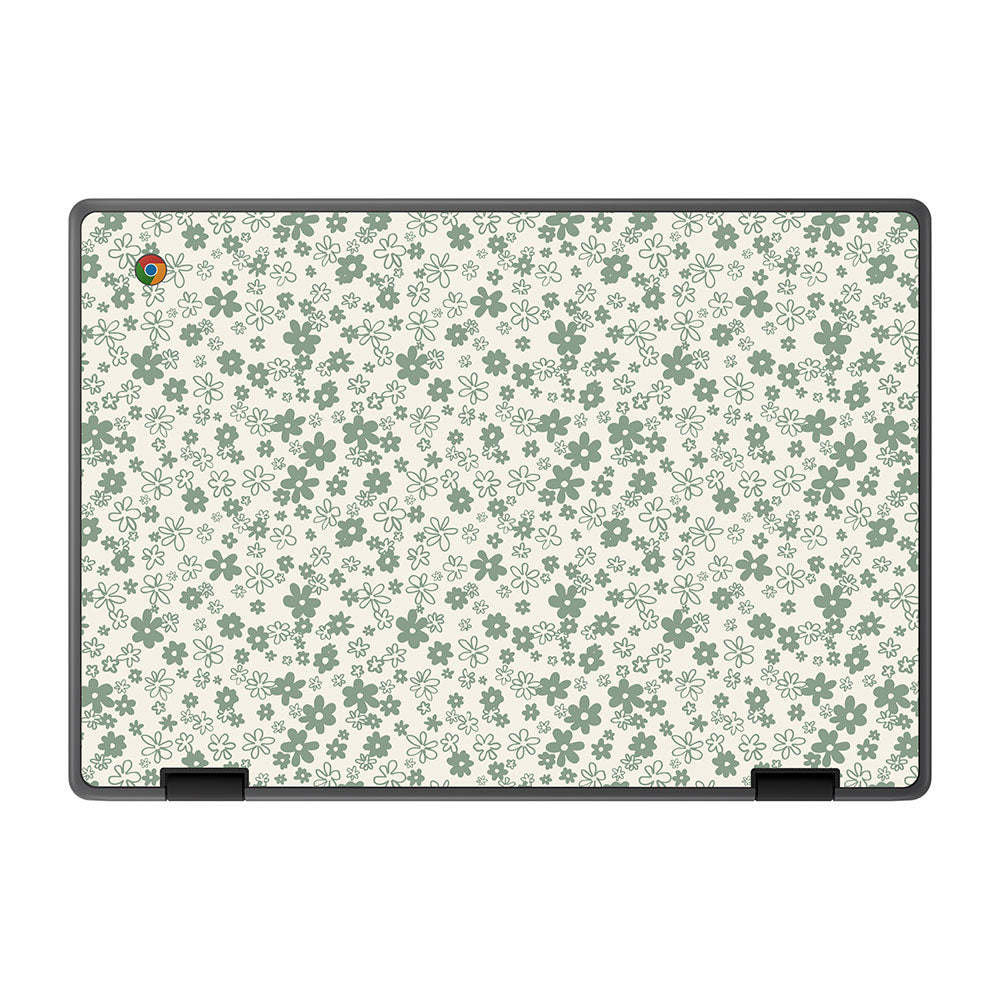 Sage Floral ASUS Chromebook Flip CR1
