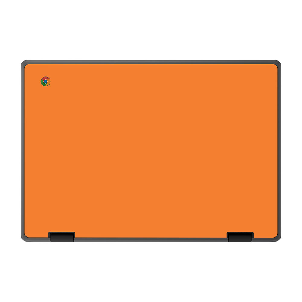 Orange ASUS Chromebook Flip CR1