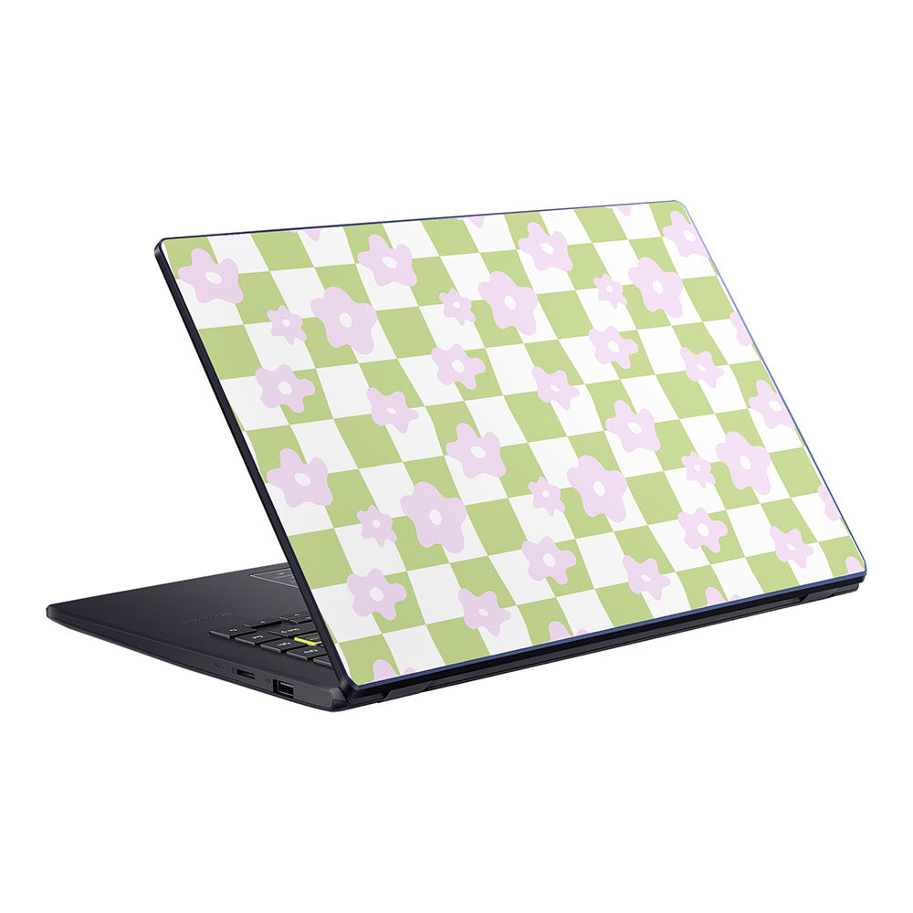 Floral Check ASUS E410 Skin