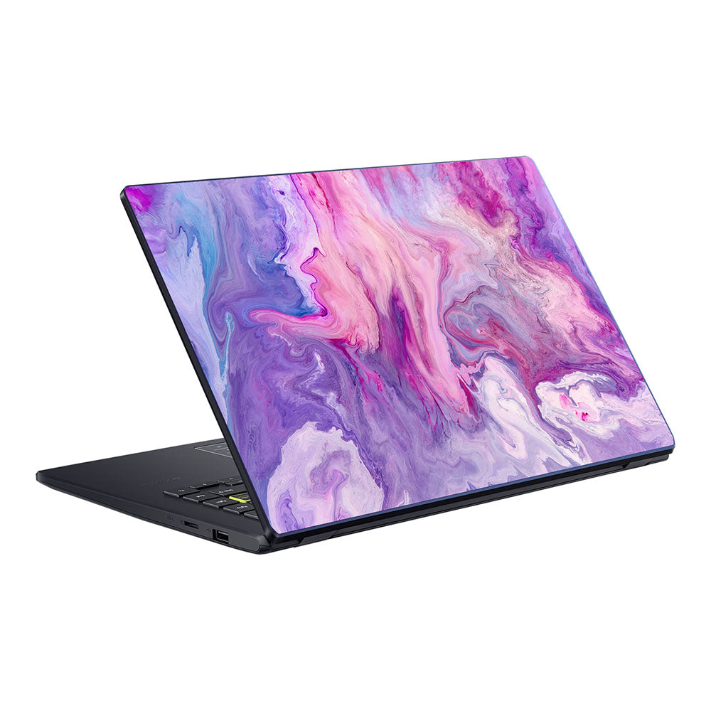 Purple Marble Swirl ASUS E410 Skin