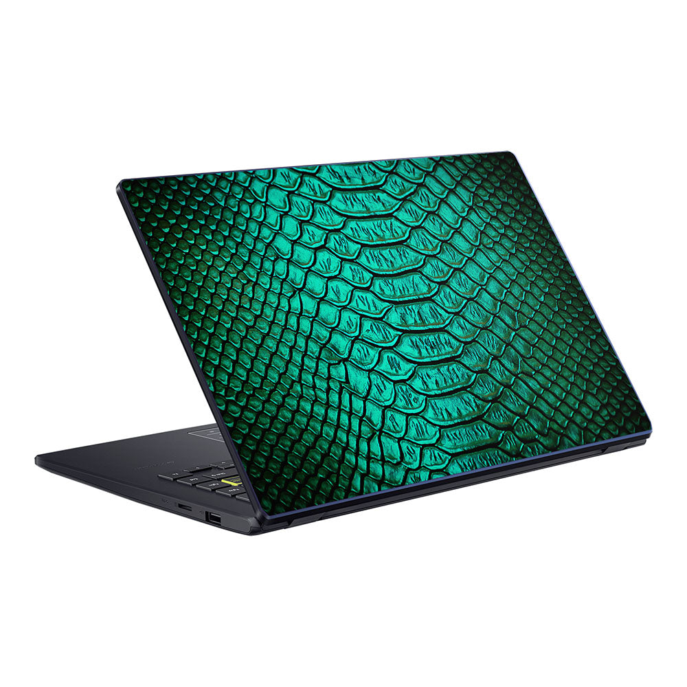 Jungle Green Snakeskin ASUS E410 Skin