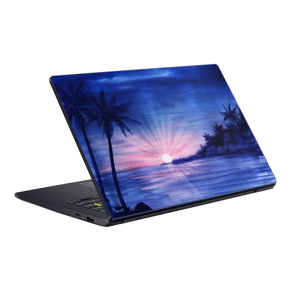Tropical Blue ASUS E410 Skin