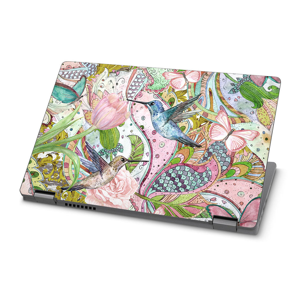 Hummingbird Floral Dell Latitude 5300 2-in-1 Skin
