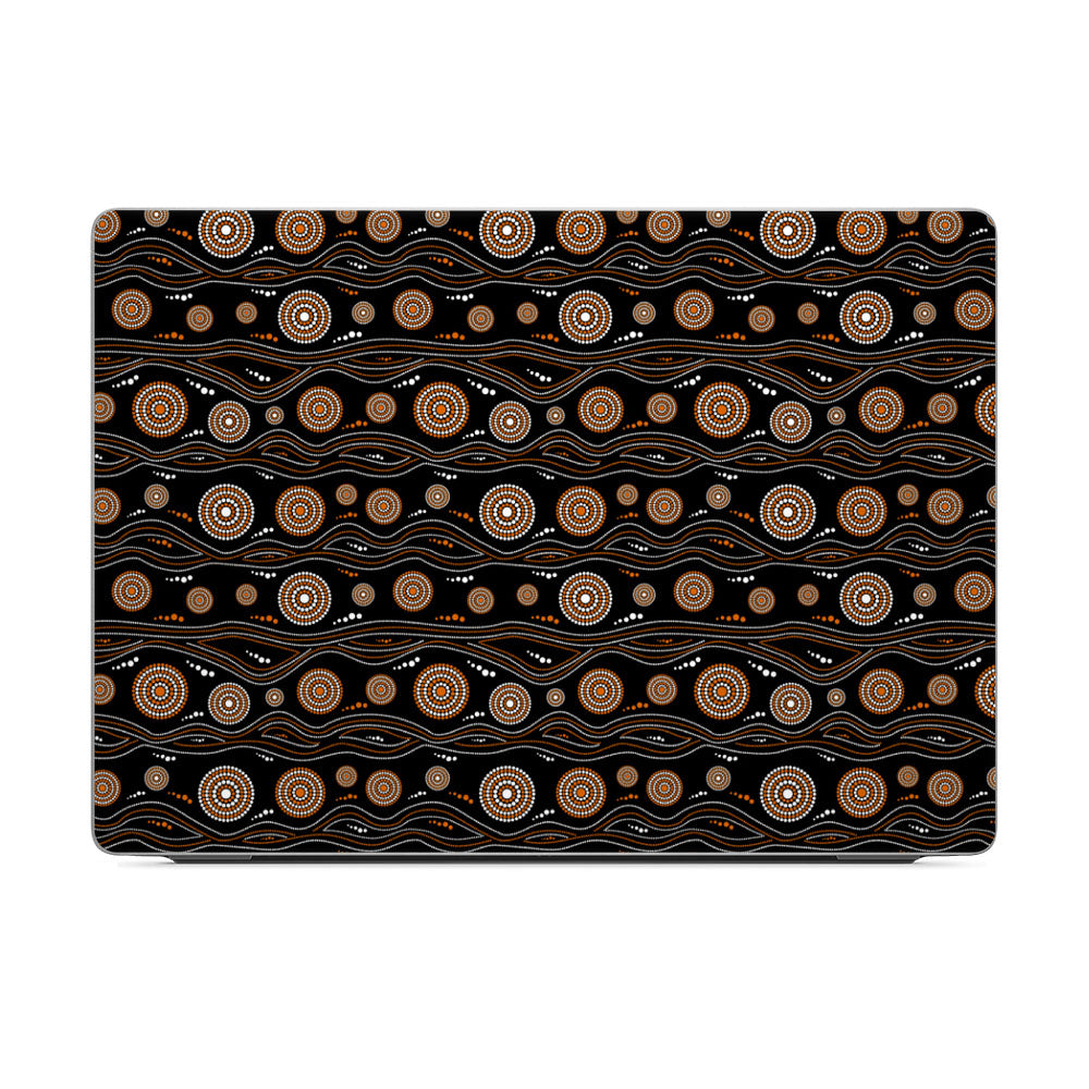 Earthy Circles Dell Pro 14 Skin