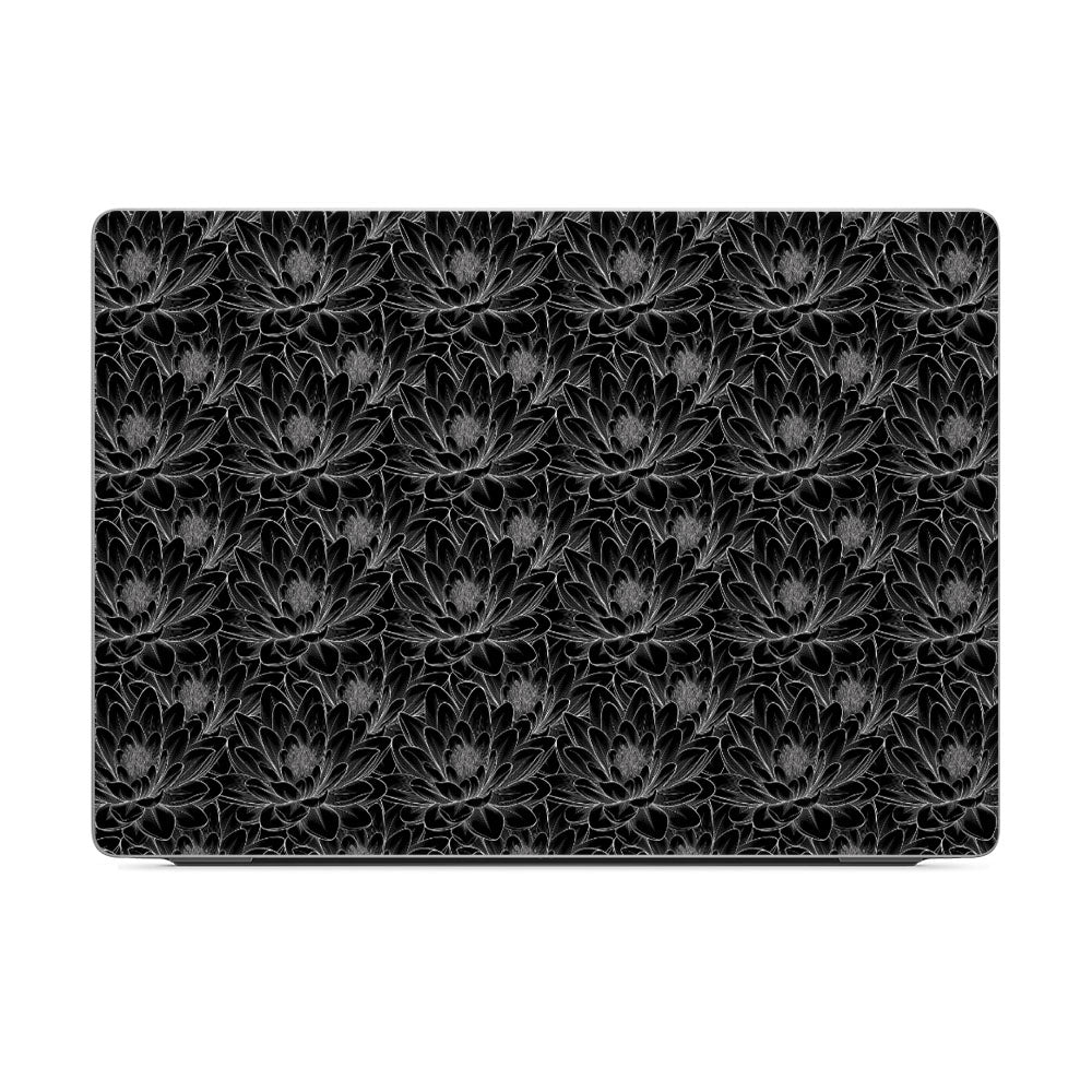Floral Damask Black Dell Pro 14 Skin