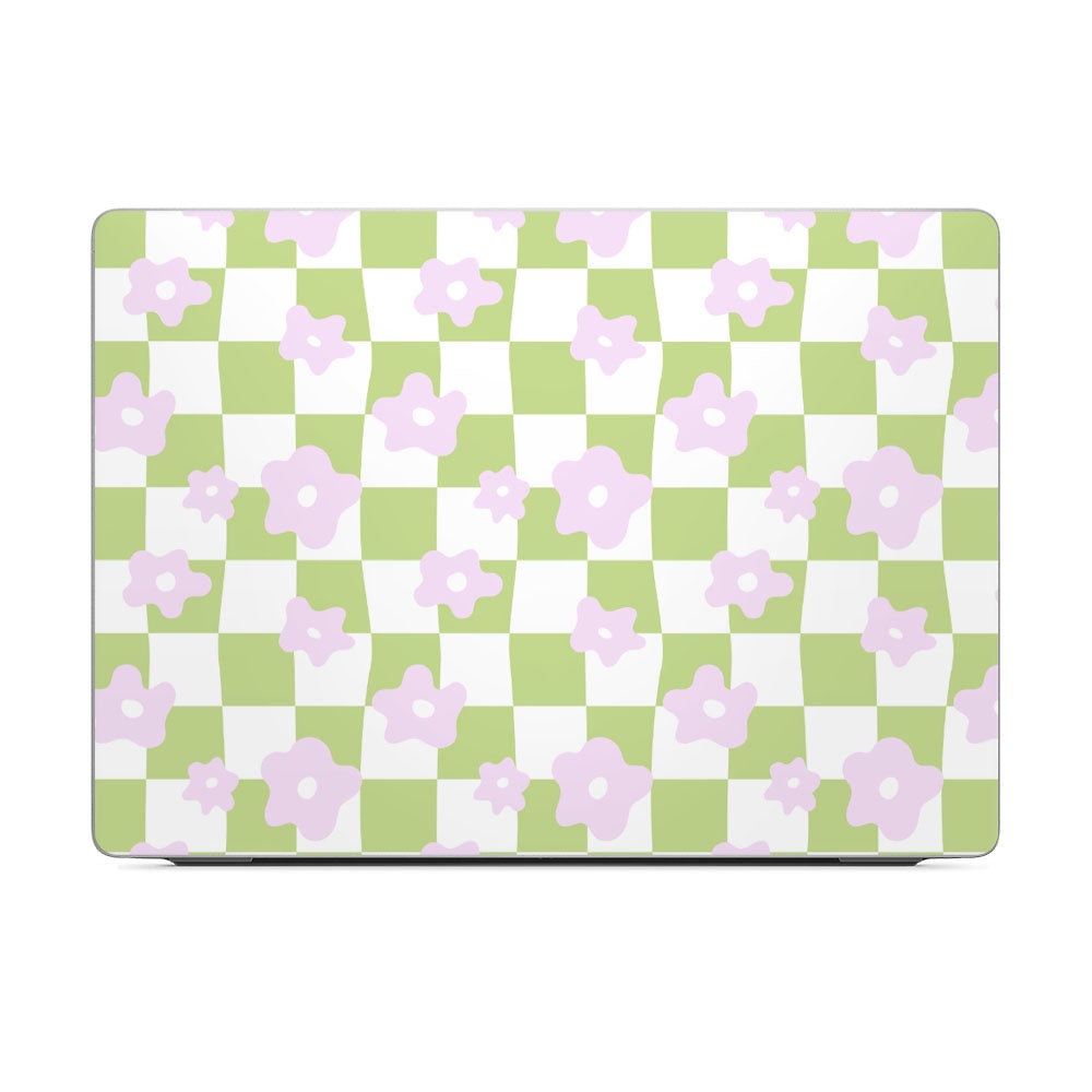 Floral Check Dell Pro 14 Skin