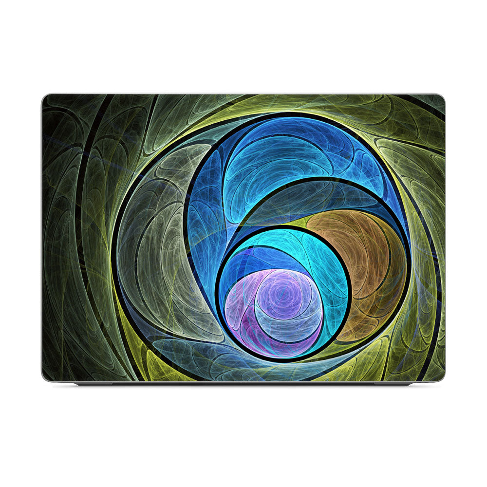 Spring Fractal Dell Pro 14 Skin