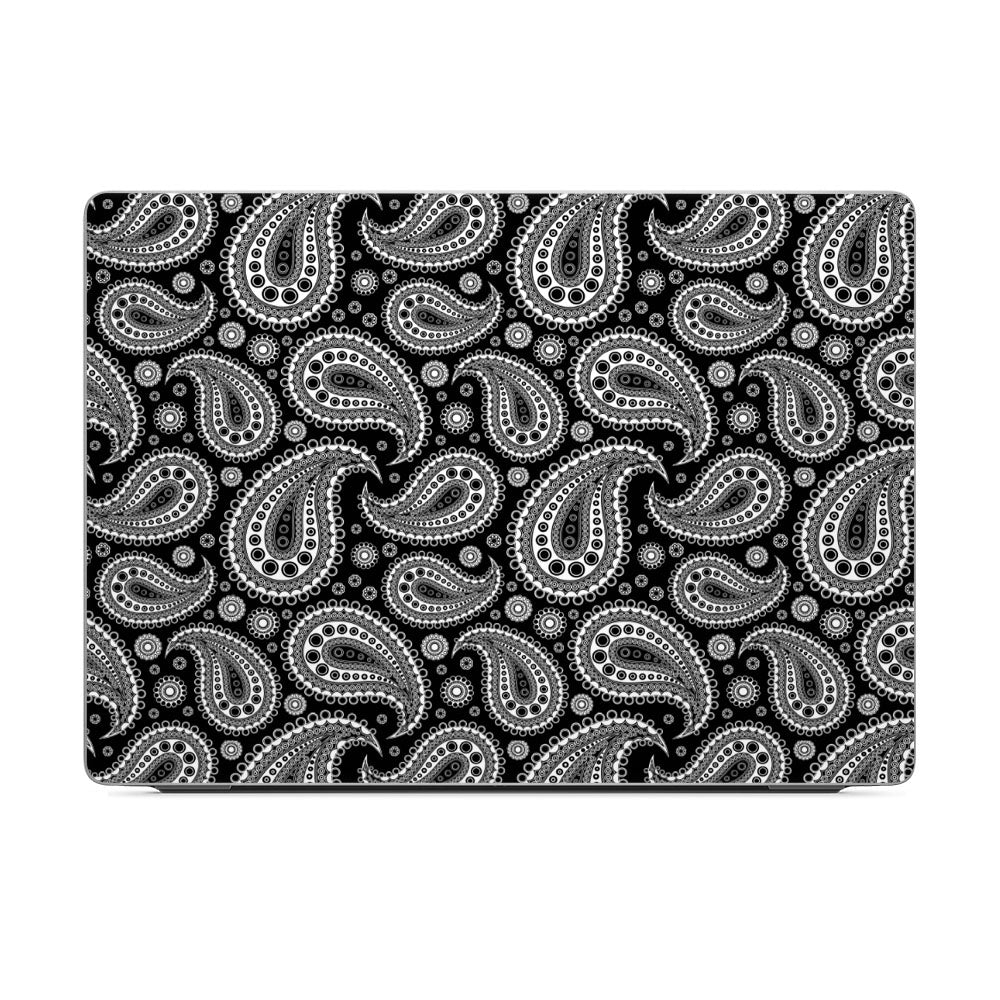 Black Paisley Dell Pro 14 Skin