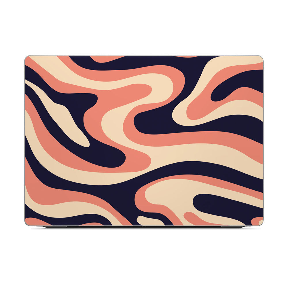Bold Retro Swirl Dell Pro 14 Skin