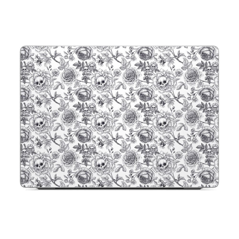 BW Skull &amp; Roses Dell Pro 14 Skin