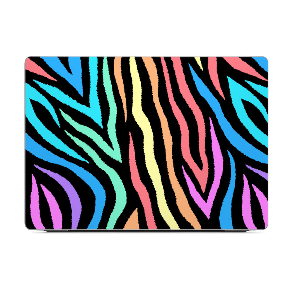 Rainbow Zebra Dell Pro 14 Skin