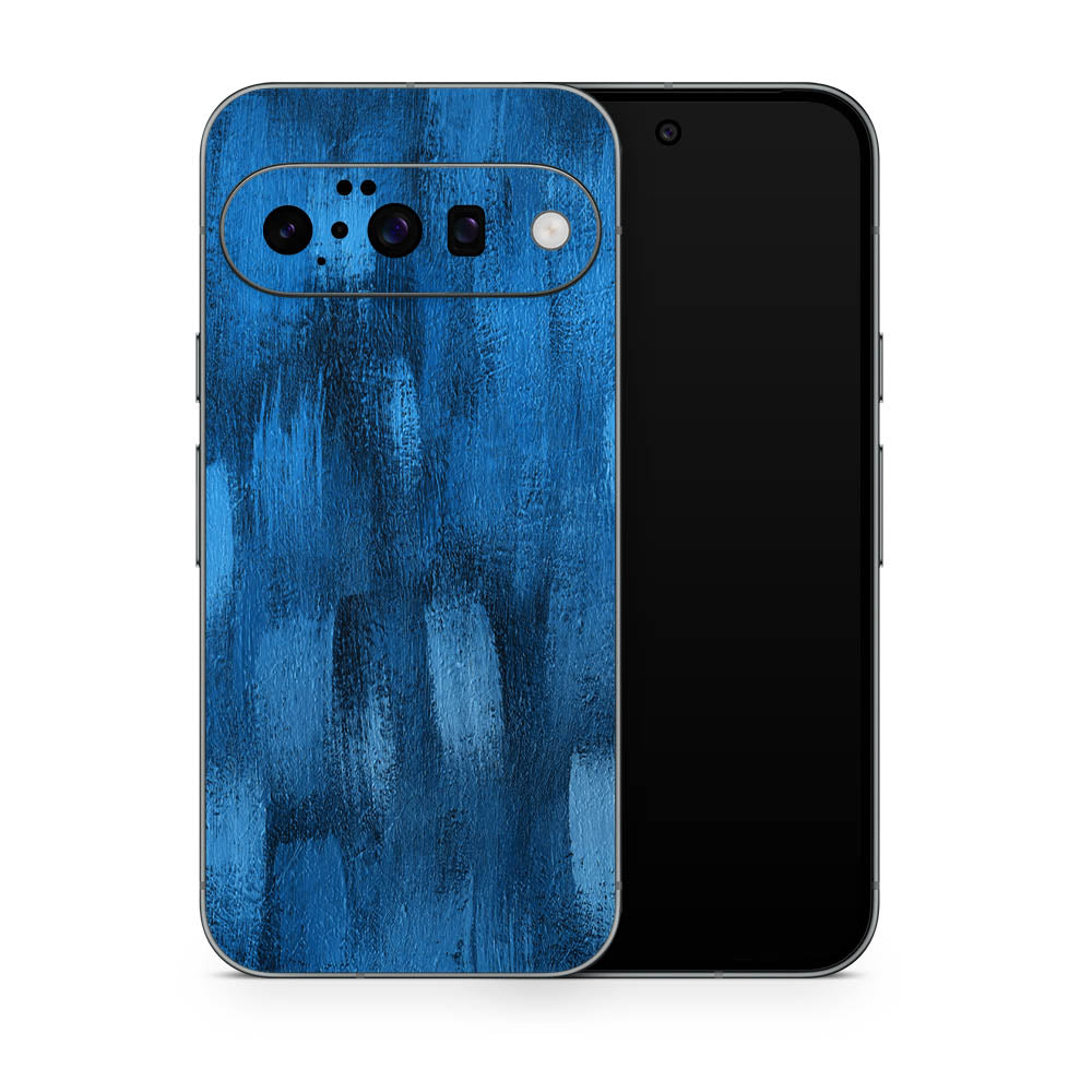 Brushed Blue Google Pixel 10 Skin
