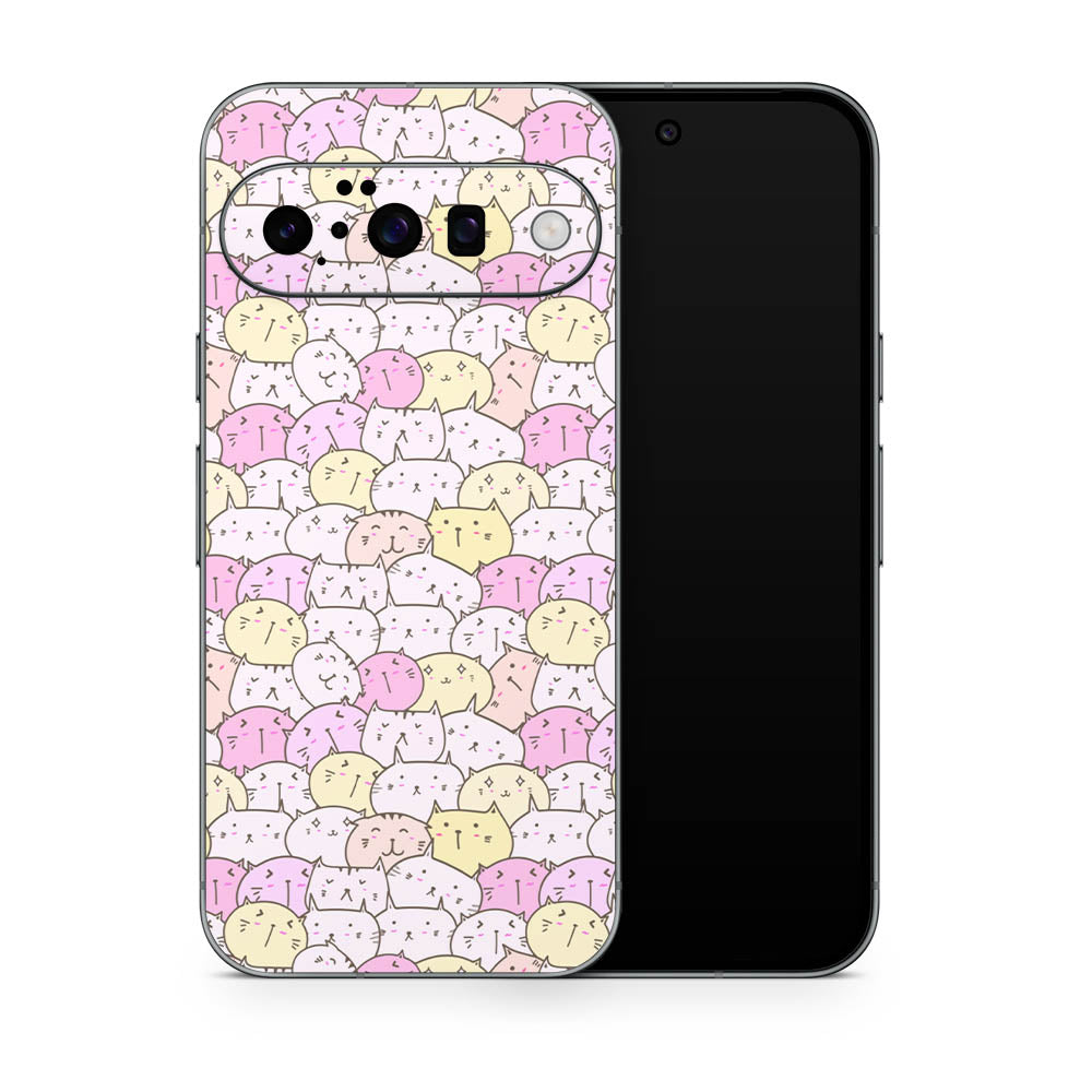 Cat Crowd Google Pixel 10 Skin