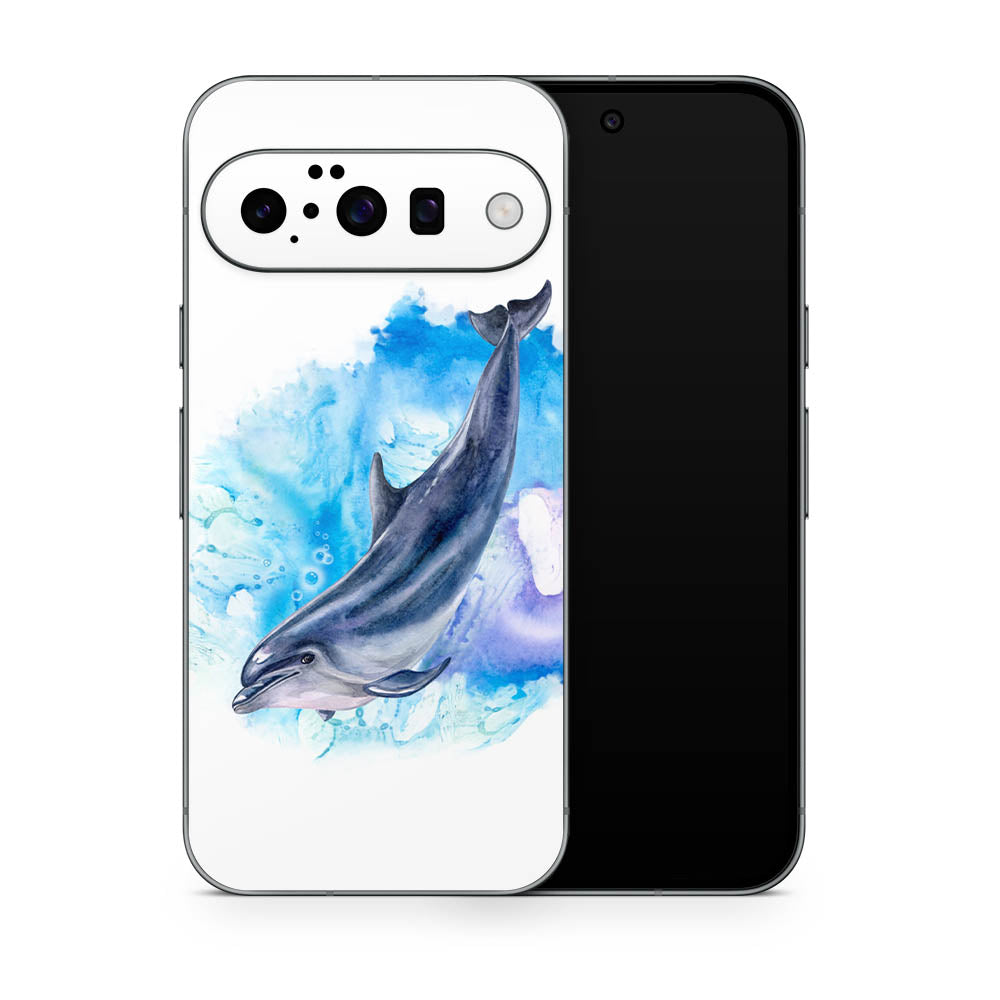 Dolphin Splash Google Pixel 10 Skin