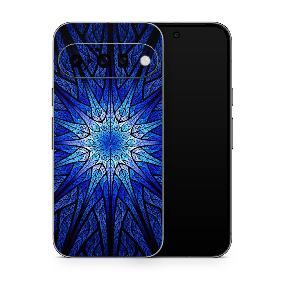 Blue Star Mandala Google Pixel 10 Skin