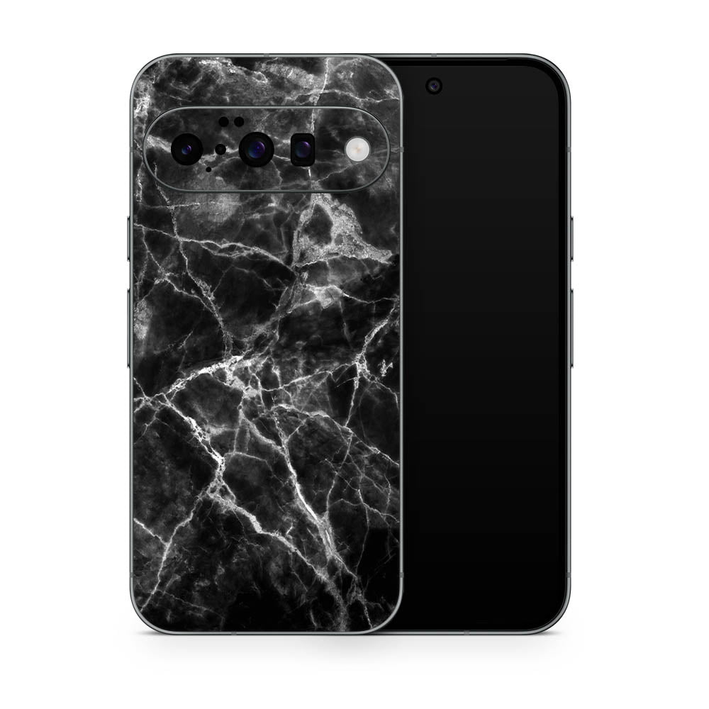 Classic Black Marble Google Pixel 10 Skin