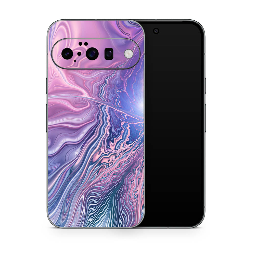 Fractal Marble Google Pixel 10 Skin