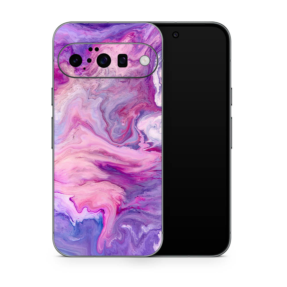Purple Marble Swirl Google Pixel 10 Skin