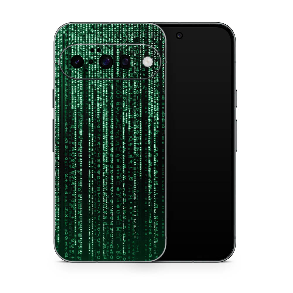 Matrix Code Google Pixel 10 Skin