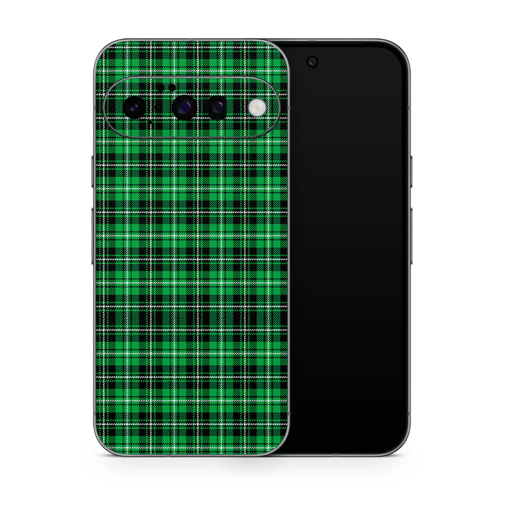 Green Plaid Google Pixel 10 Skin