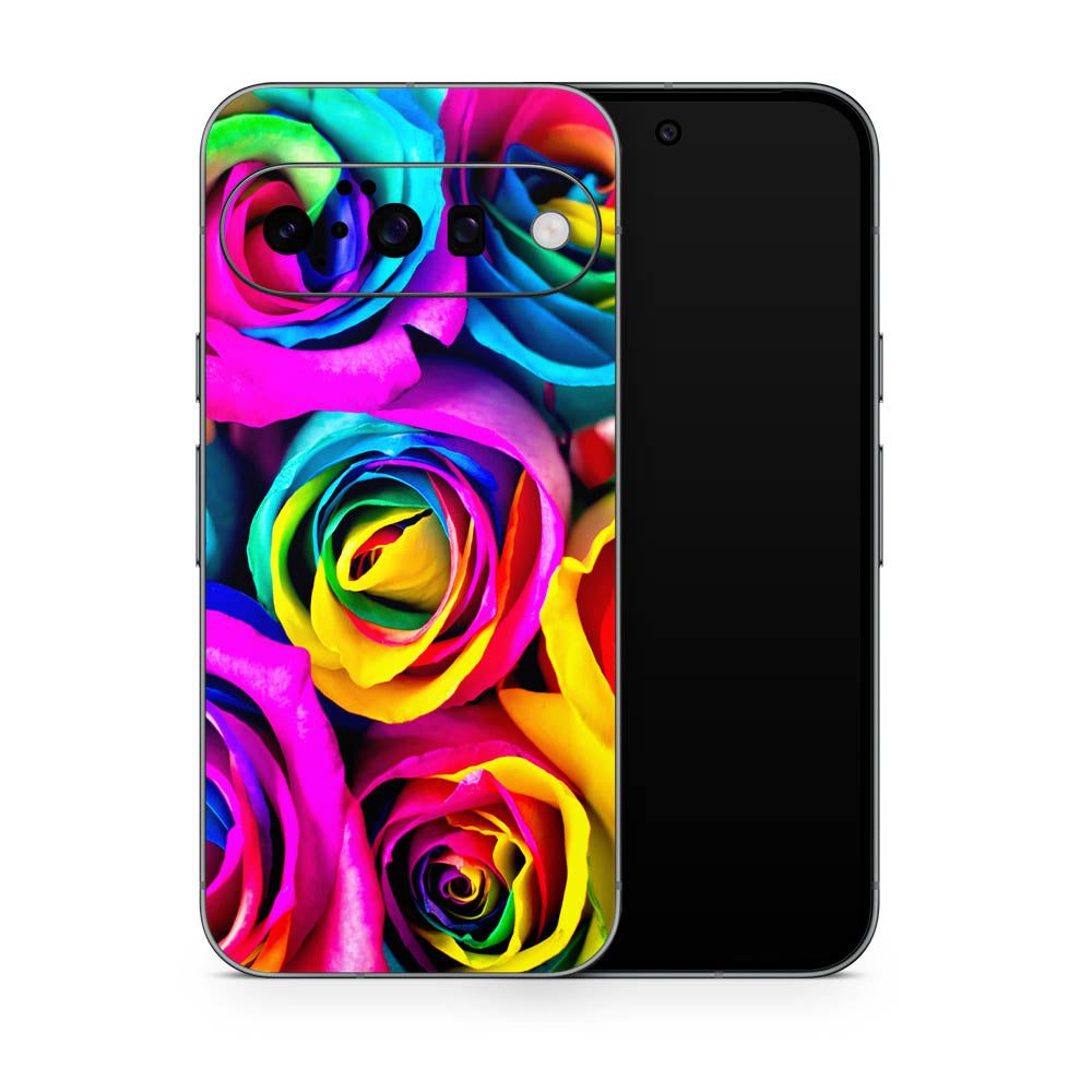 Rainbow Roses Google Pixel 10 Skin