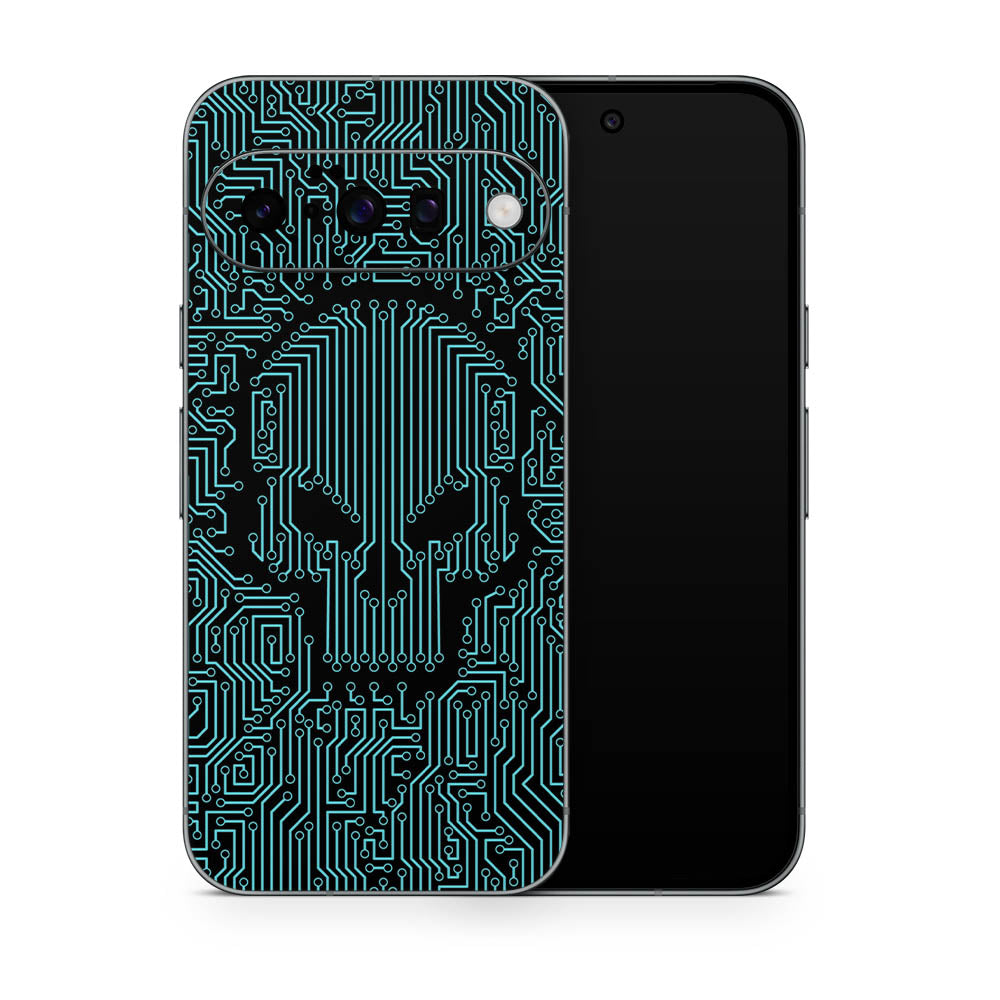 Circuit Skull Google Pixel 10 Skin