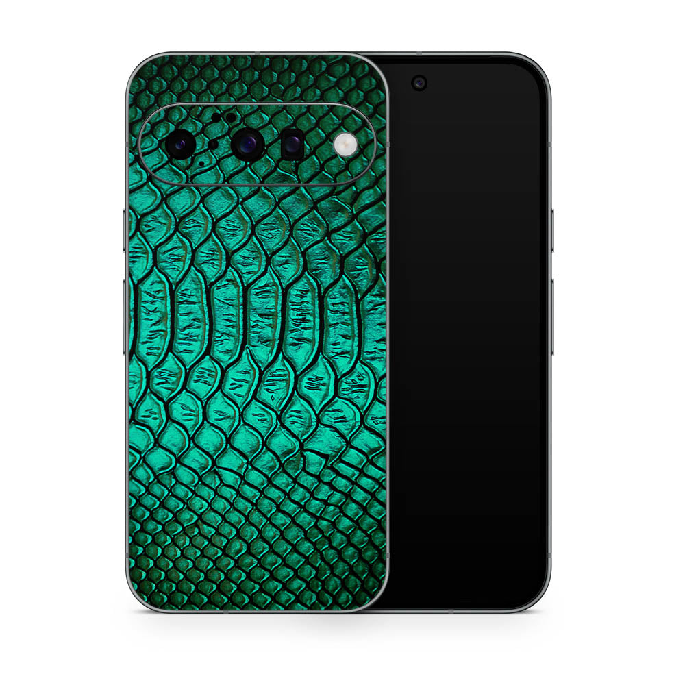 Jungle Green Snakeskin Google Pixel 10 Skin