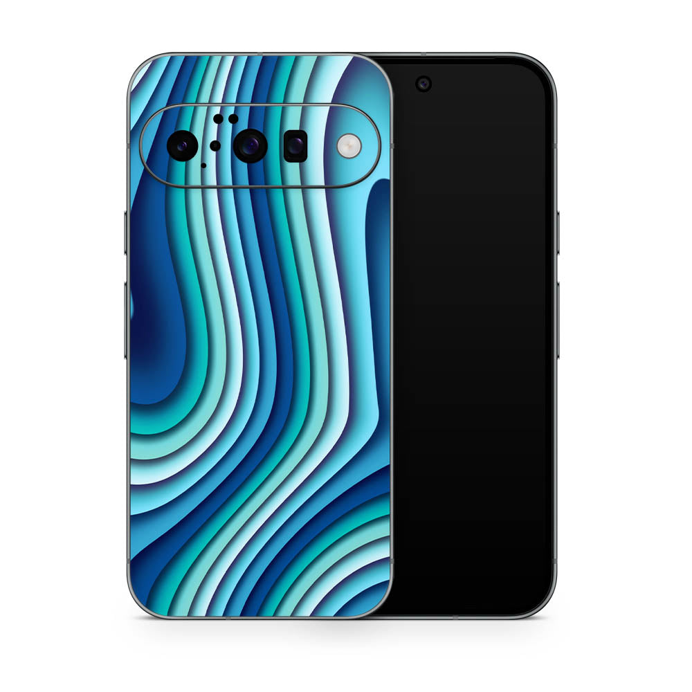 Wavy Fractal Google Pixel 10 Skin