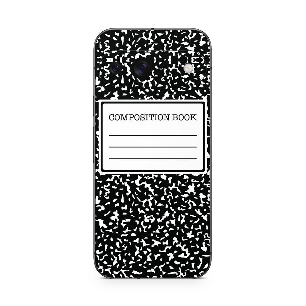Google Pixel 9 Skin - Composition Notebook Google Pixel 9 Skin - Composition Notebook
