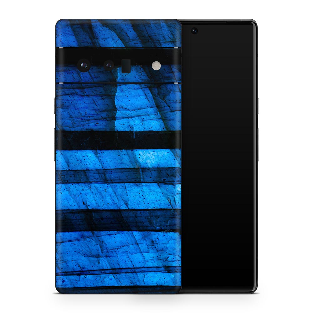 Labradorite Blue Google Pixel 6 Skin