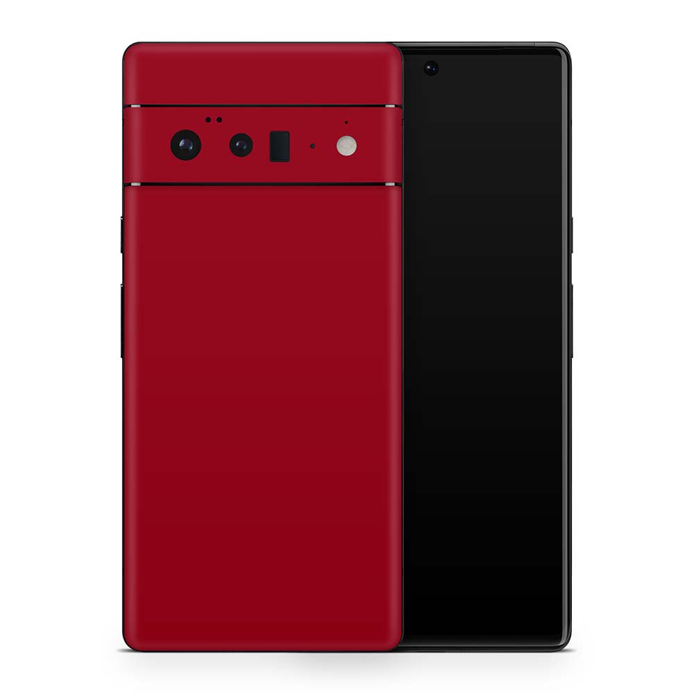 Red Pixel 6 Skin