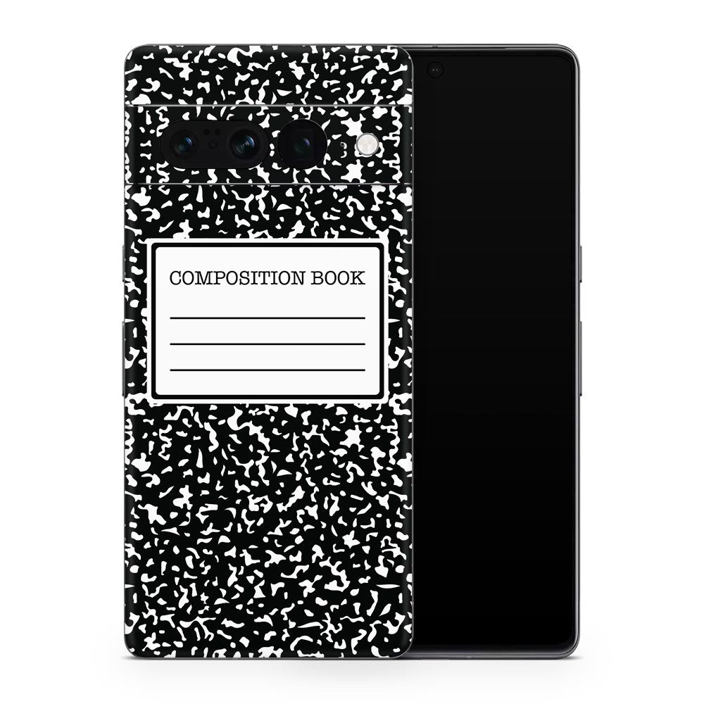 Composition Notebook Google Pixel 7 Skin