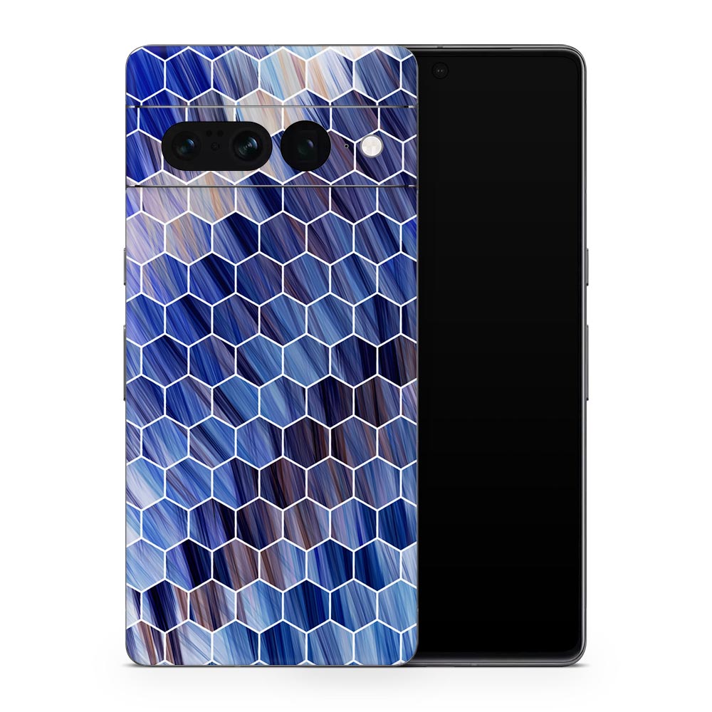 Hex Blue Google Pixel 7 Skin