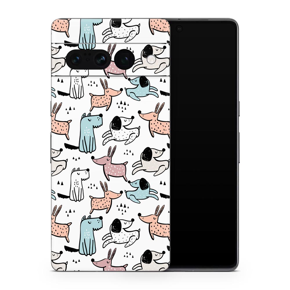 Puppies &amp; Mutts Google Pixel 7 Skin