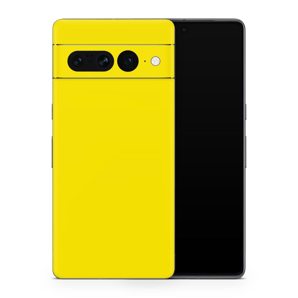 Yellow Google Pixel 7 Skin