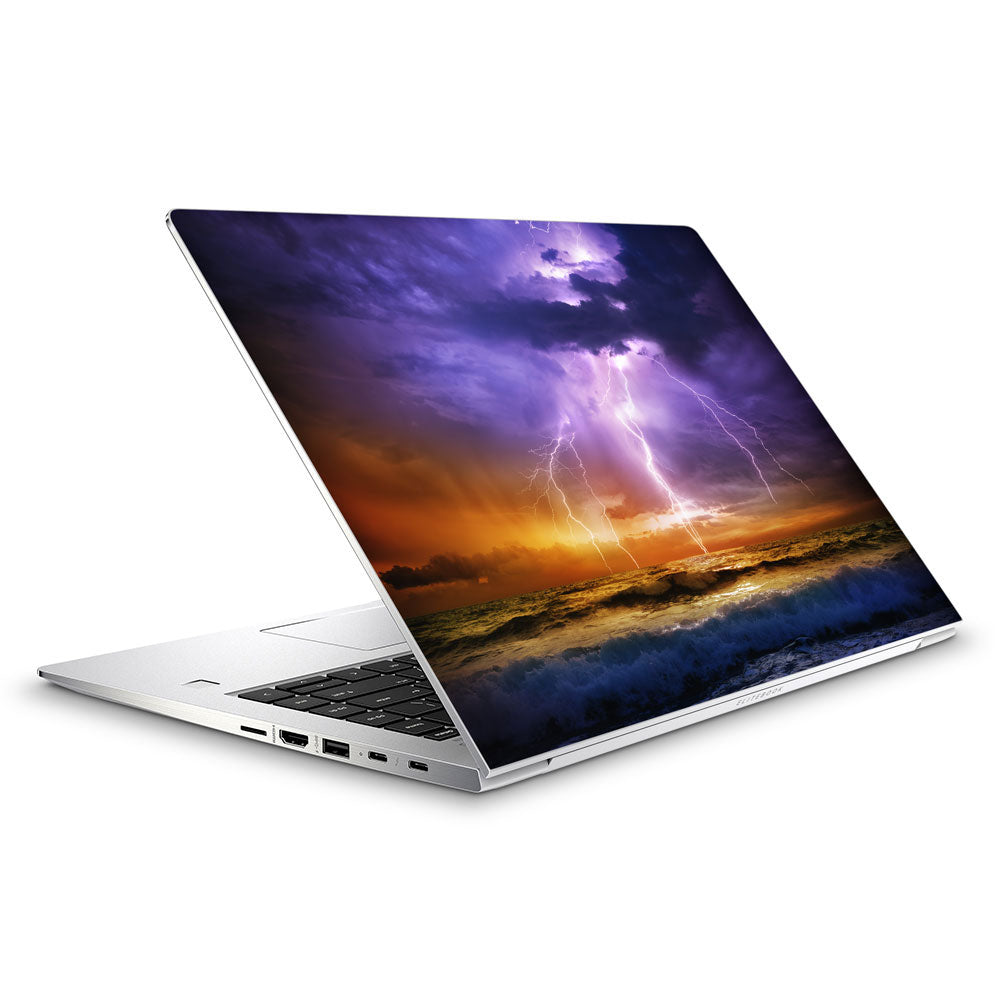 Purple Ocean Storm Elitebook 1040 Skin