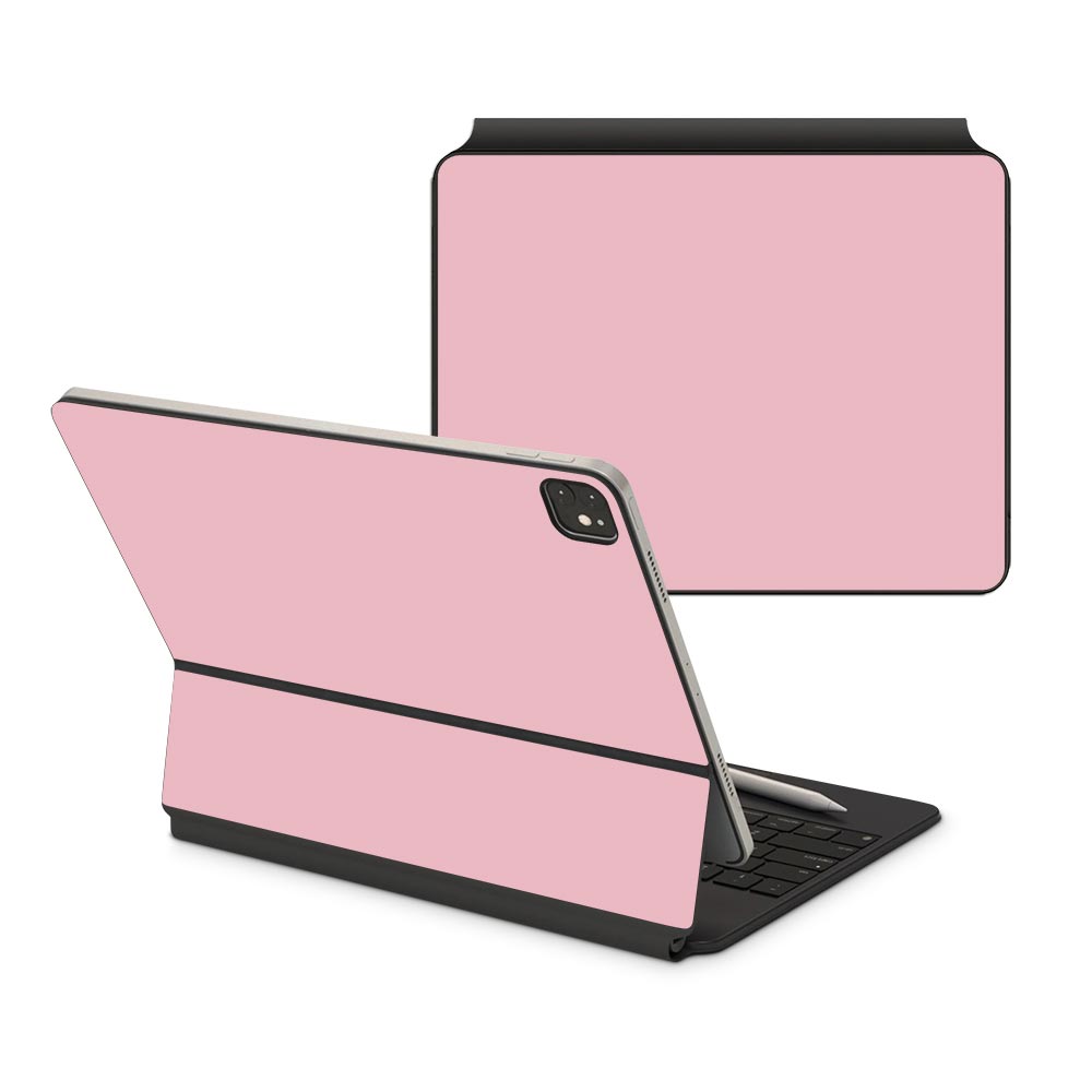Pink Apple Magic Keyboard for iPad Skin