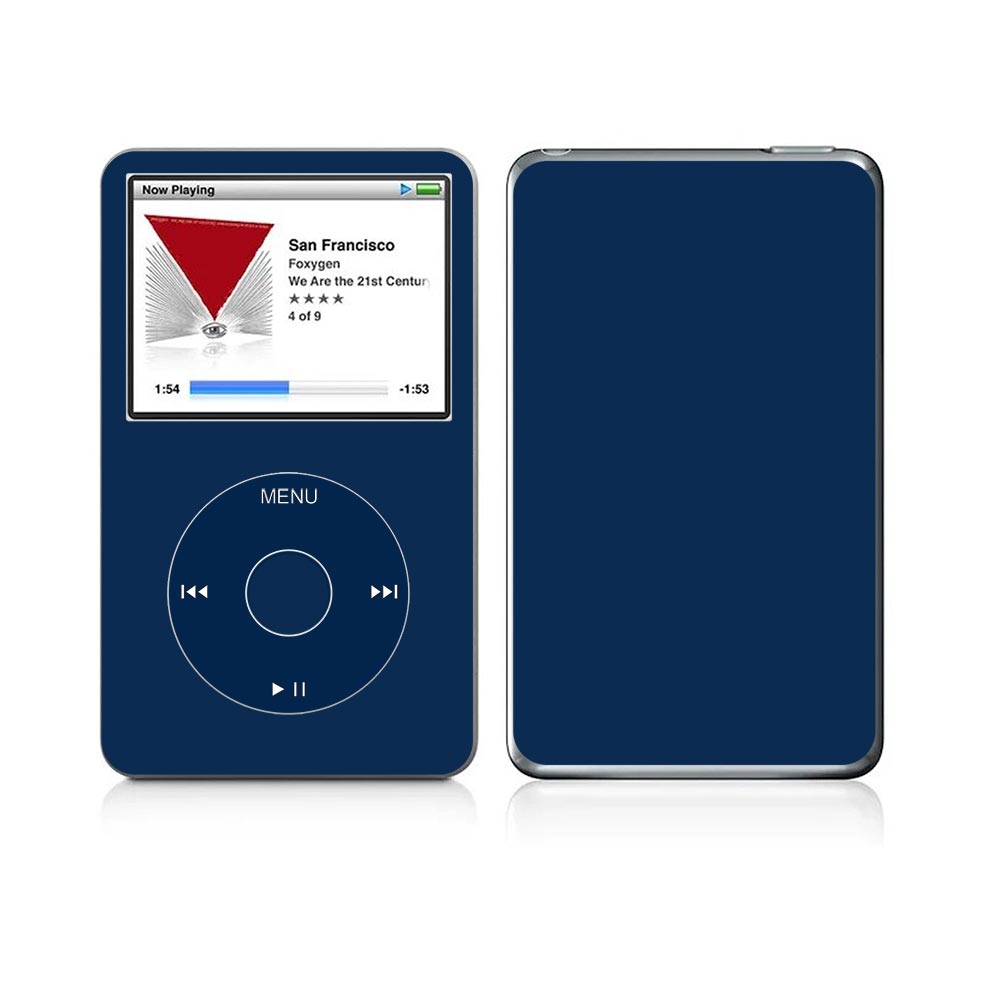 Apple iPod Classic - Navy | SkinWraps Australia