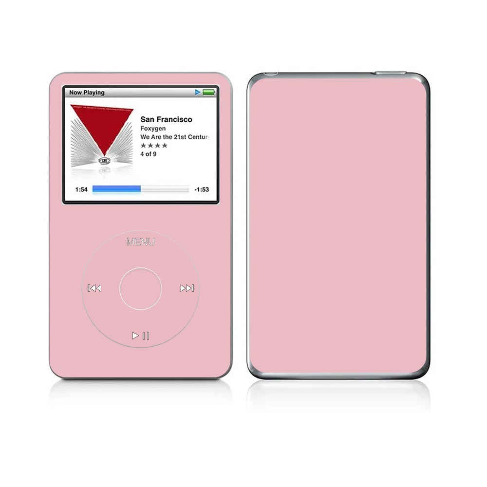 Pink Apple iPod Classic Skin - Main Image