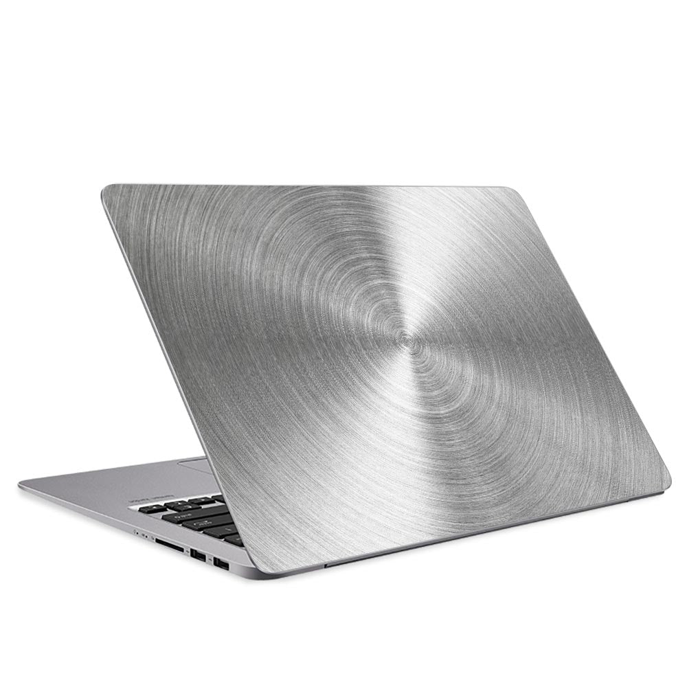 Brushed Stainless Laptop Skin