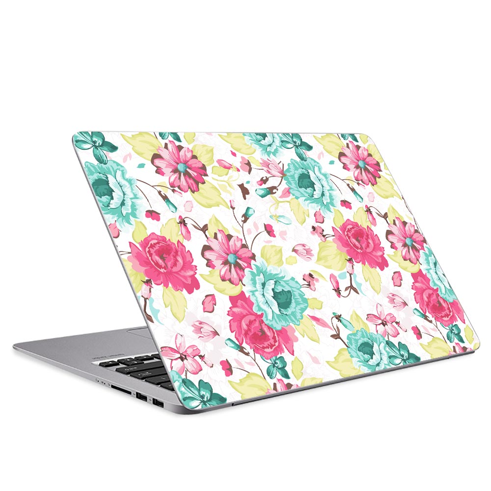 Vintage Flowers Laptop Skin
