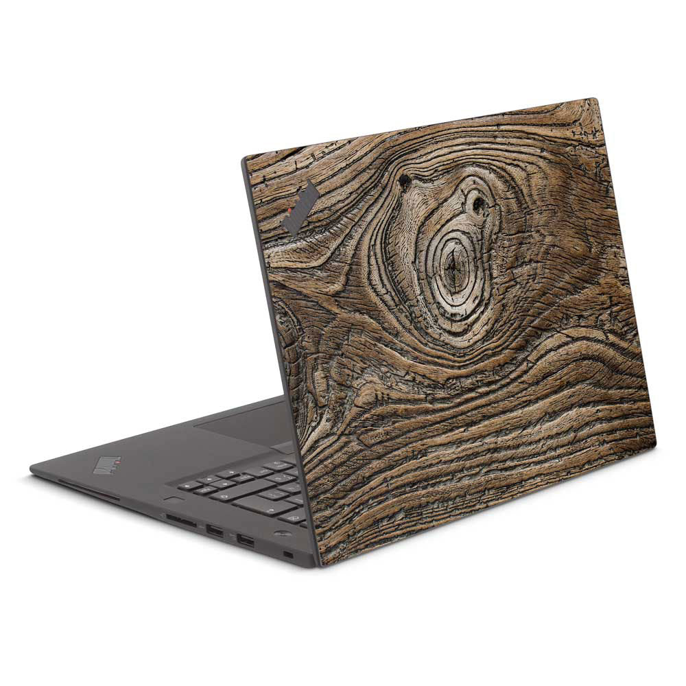 Vintage Knotted Wood ThinkPad X1 Extreme Skin