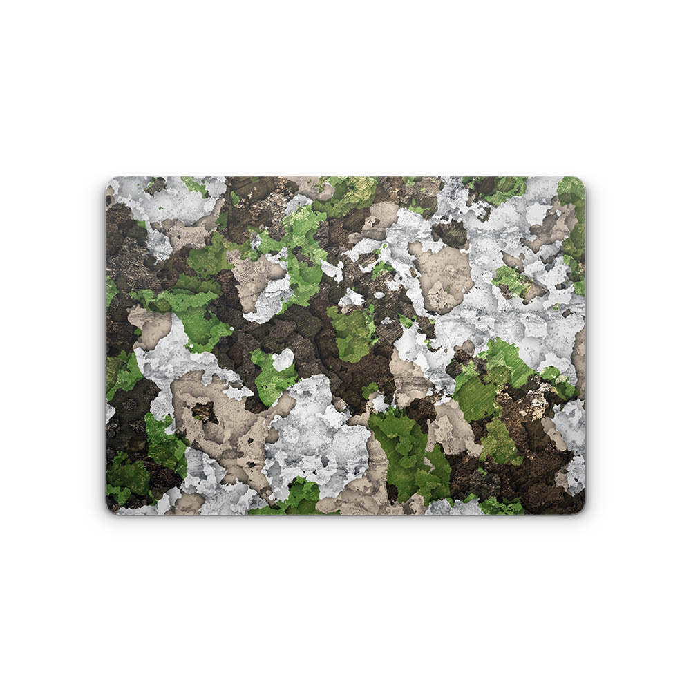 Grunge Camouflage MacBook Neo 13 Skin