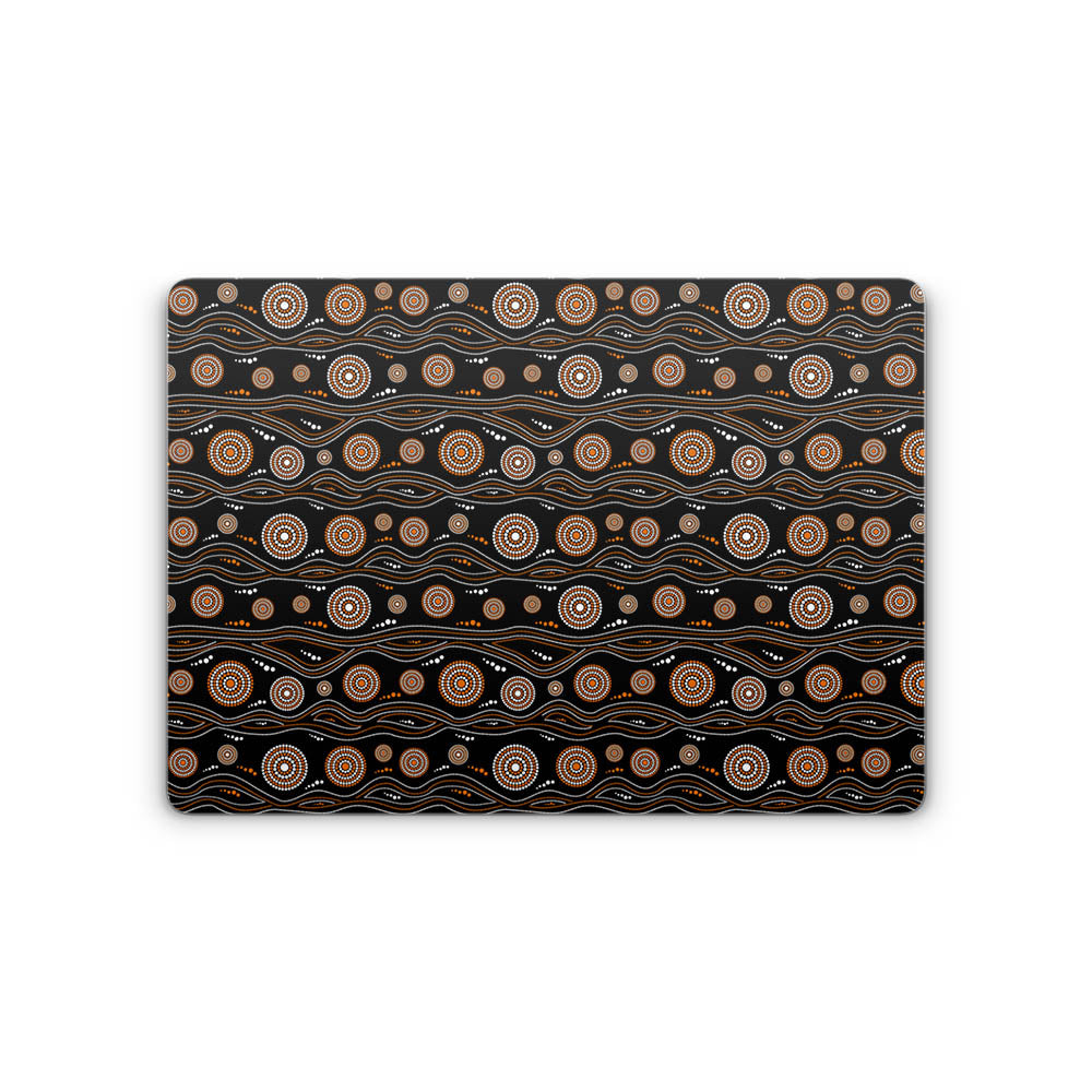 Earthy Circles MacBook Neo 13 Skin