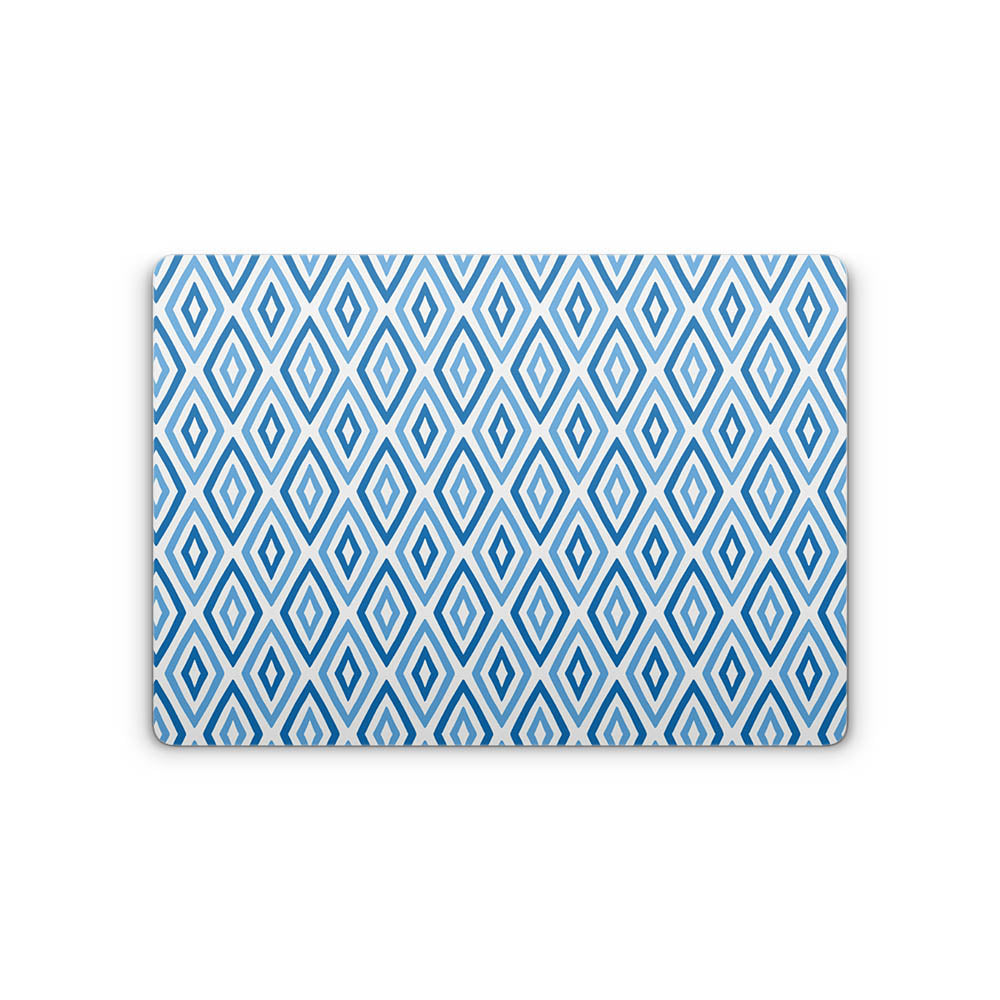 Geo Rhombus Blue MacBook Neo 13 Skin