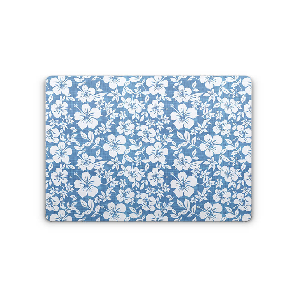 Hibiscus Blue MacBook Neo 13 Skin