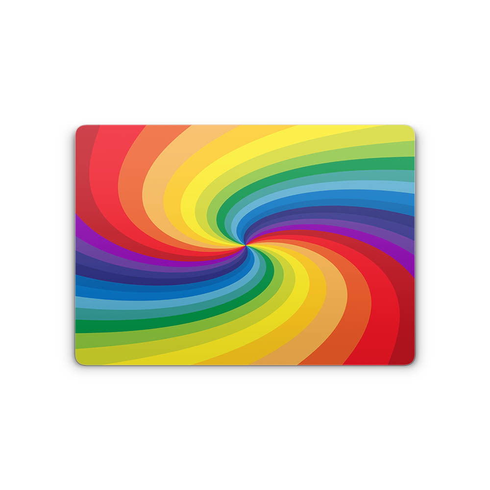 Rainbow Trance MacBook Neo 13 Skin